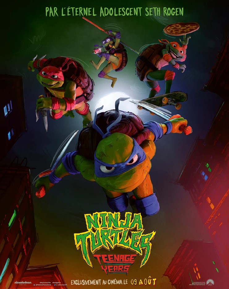 affiche film ninja turtles